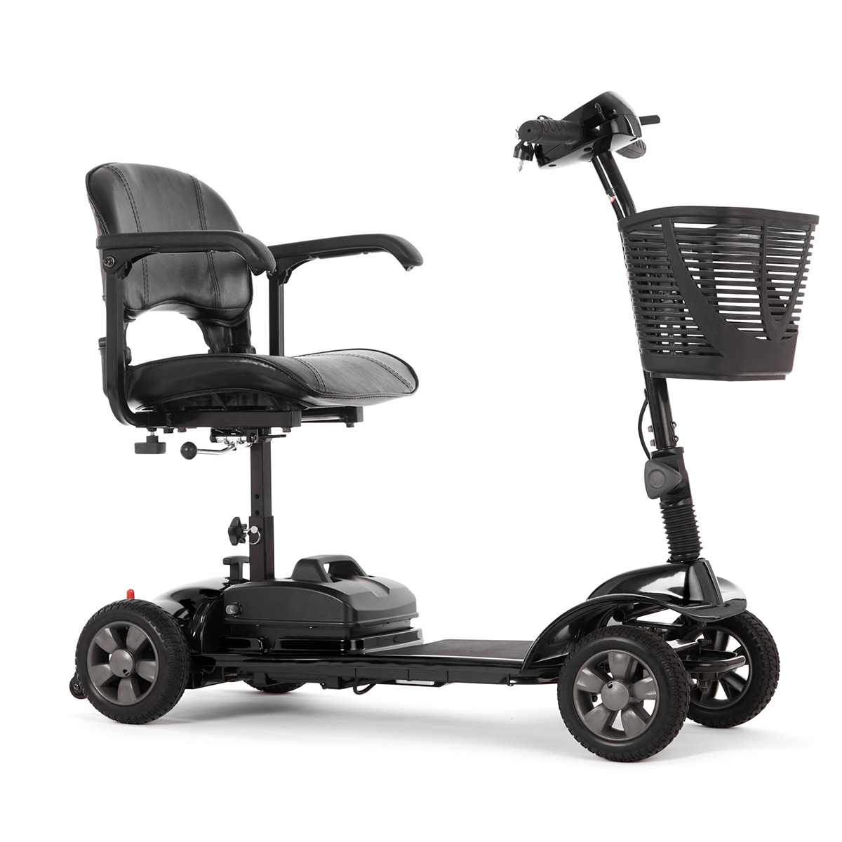 eFly lightweight Mobility Scooter with a lithium battery shown in Black.jpg